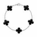 Van Cleef Unisex ( Silver Black )