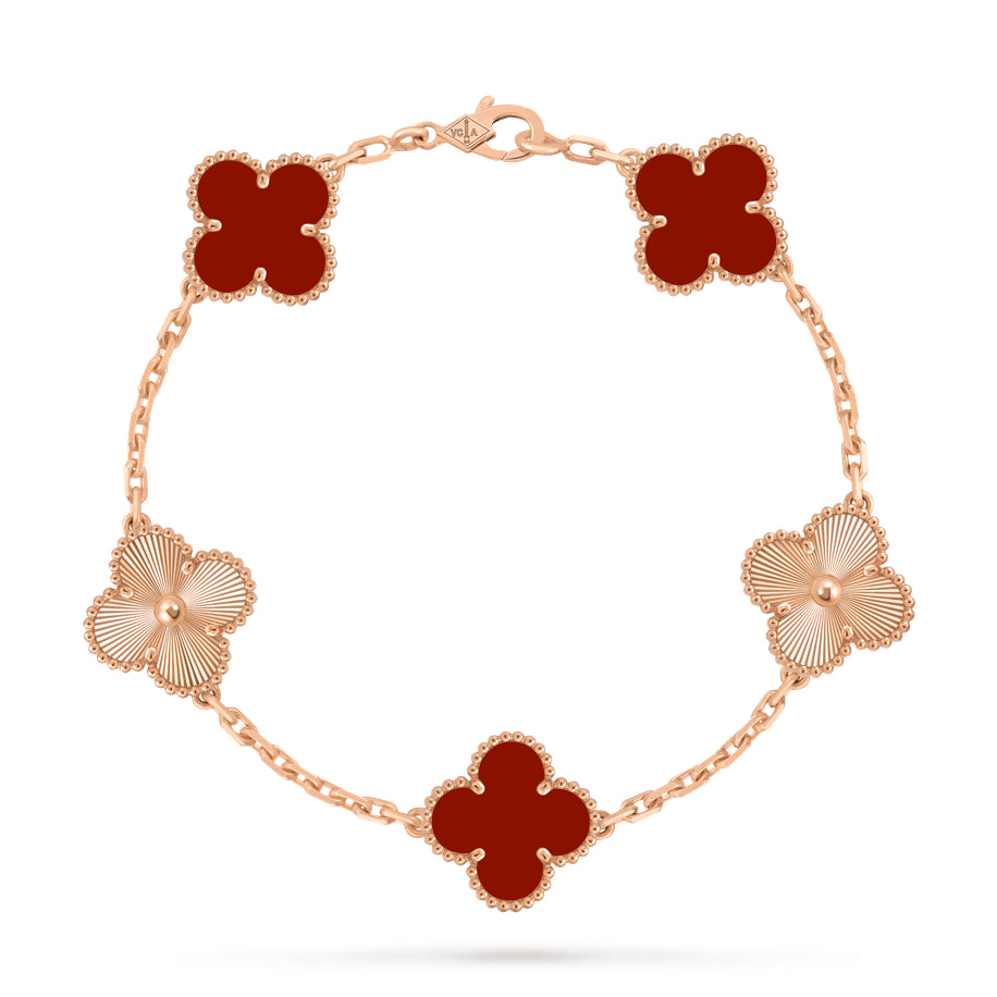 Van Cleef Unisex ( Bordo Rose )